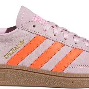 Adidas Spezial shoes, size 7 (UK 5-1/2) Pink/Orange
